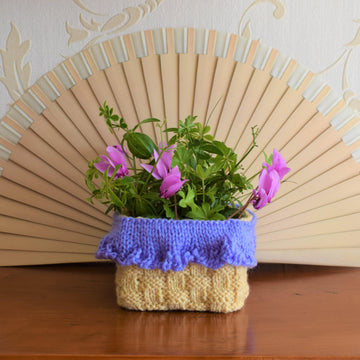 Free Easter Basket Knitting Pattern Snoo's Knits
