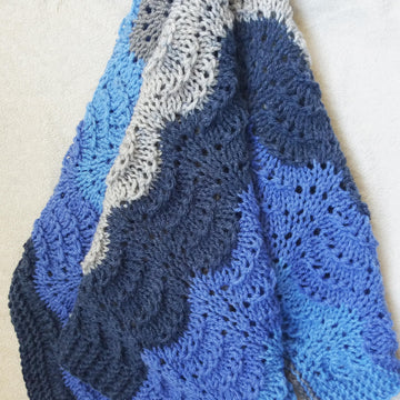 The waves Baby Blanket