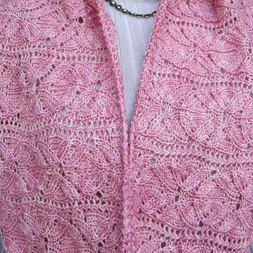 Vinco Lace Flower Cowl/Infinity Scarf