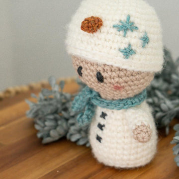 Snowman Amigurumi Doll