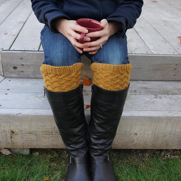 Lattice Boot Cuffs