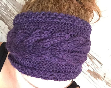 Corn Rows Cable Headband