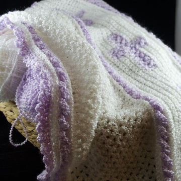 Celtic Cross Baby Blanket
