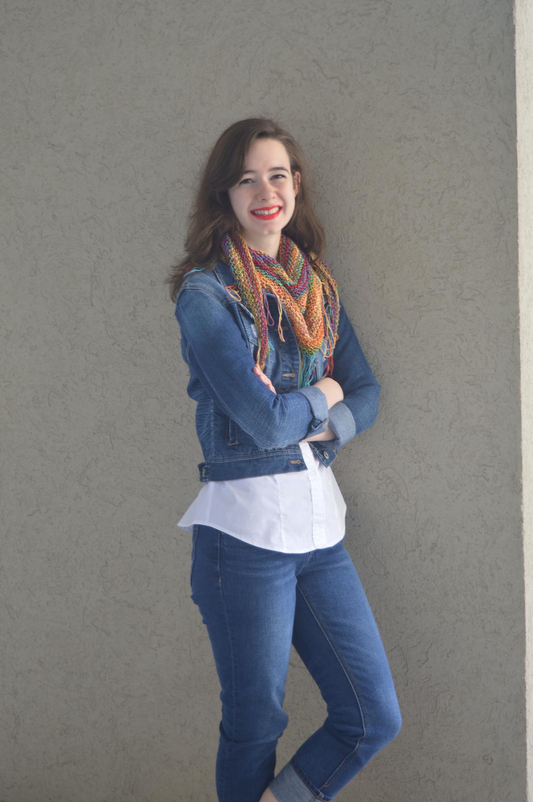 Fringed Benefits Neck Scarf
