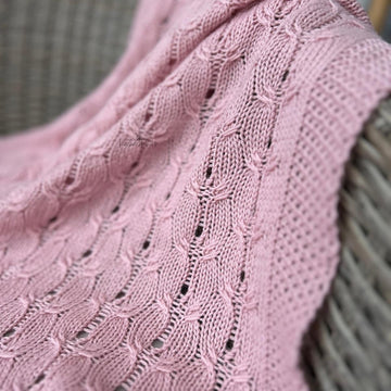 Delicate Blooms Baby Blanket