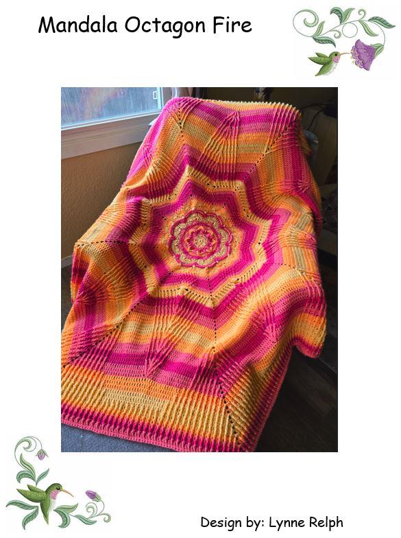 Mandala Octagon Fire