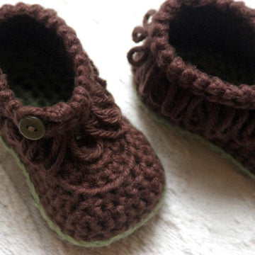 Fringe baby boot booties