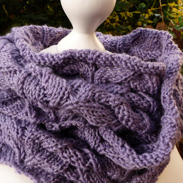 Gestrickter Loop Pauline