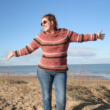 Beads and Bobbles Sweater