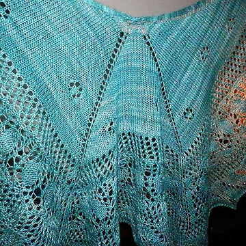 An Apple a Day Shawl
