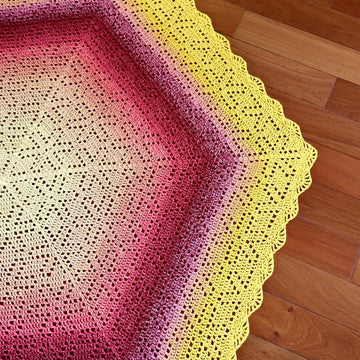 Wildflower Hexagon Blanket
