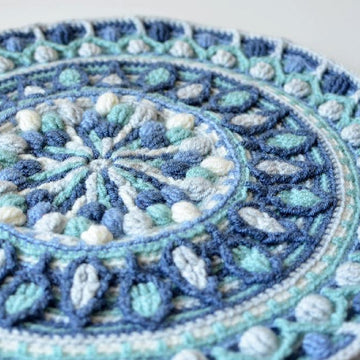 Dandelion Mandala Overlay Crochet