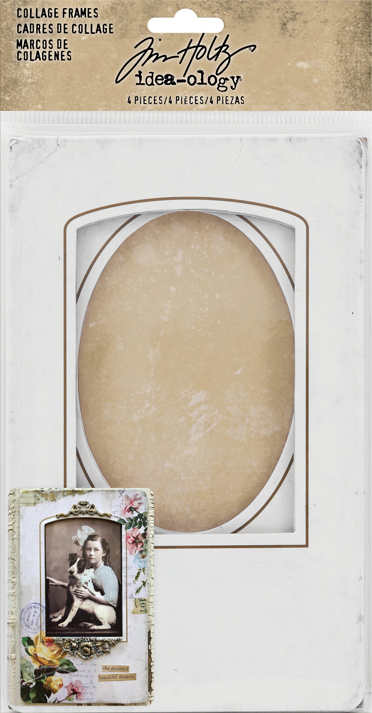 Advantus Idea-Ology Bookboard Collage Frames 4/Pkg - 319867