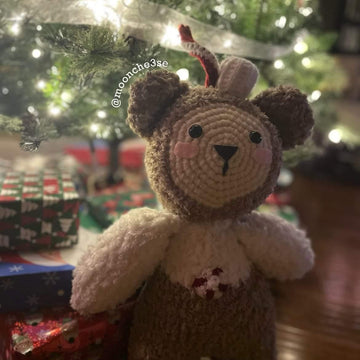 Christmas Peppermint Bear