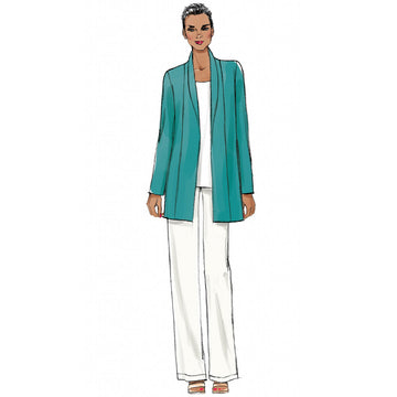 Vogue Misses' Jacket, Shorts and Pants V9011 - Sewing Pattern