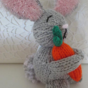 Hoppy Holiday Bunny Ornament