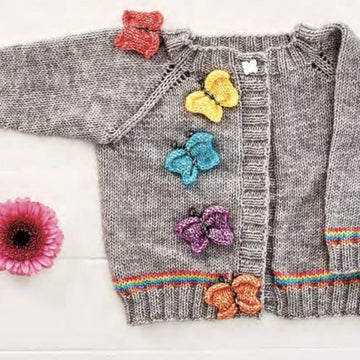 Butterflies and Rainbows Cardigan