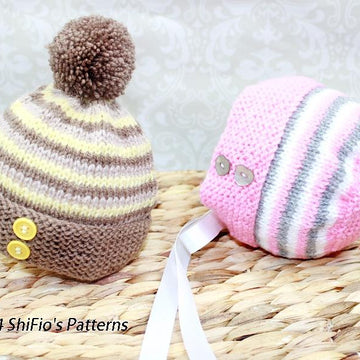 288- Stripey Jacket & Shorts Set Knitting Pattern #288