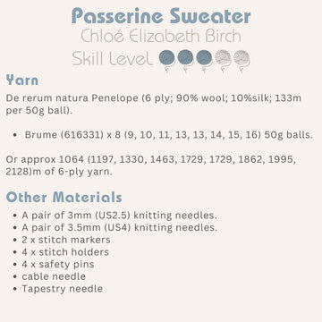 Passerine Feather Raglan Crop Sweater