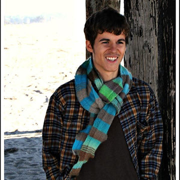 Fillmore Scarf - An Intro to Double Knitting project