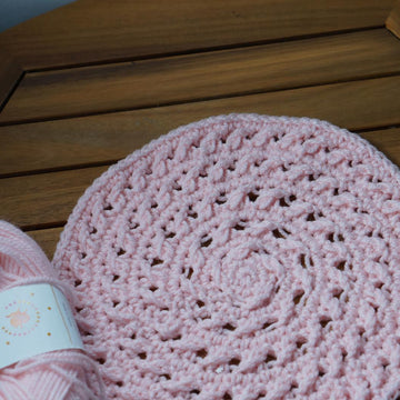 Cross stitch in rounds