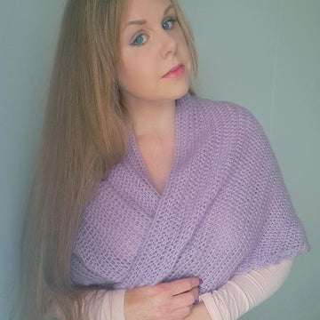 Crochet Belle Victorian Shawl Pattern