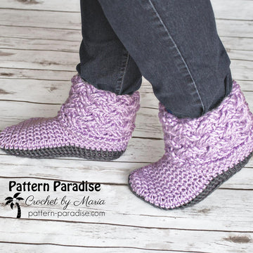 Celtic Weave Slippers
