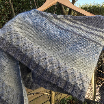 Snuggle Bunny shawl