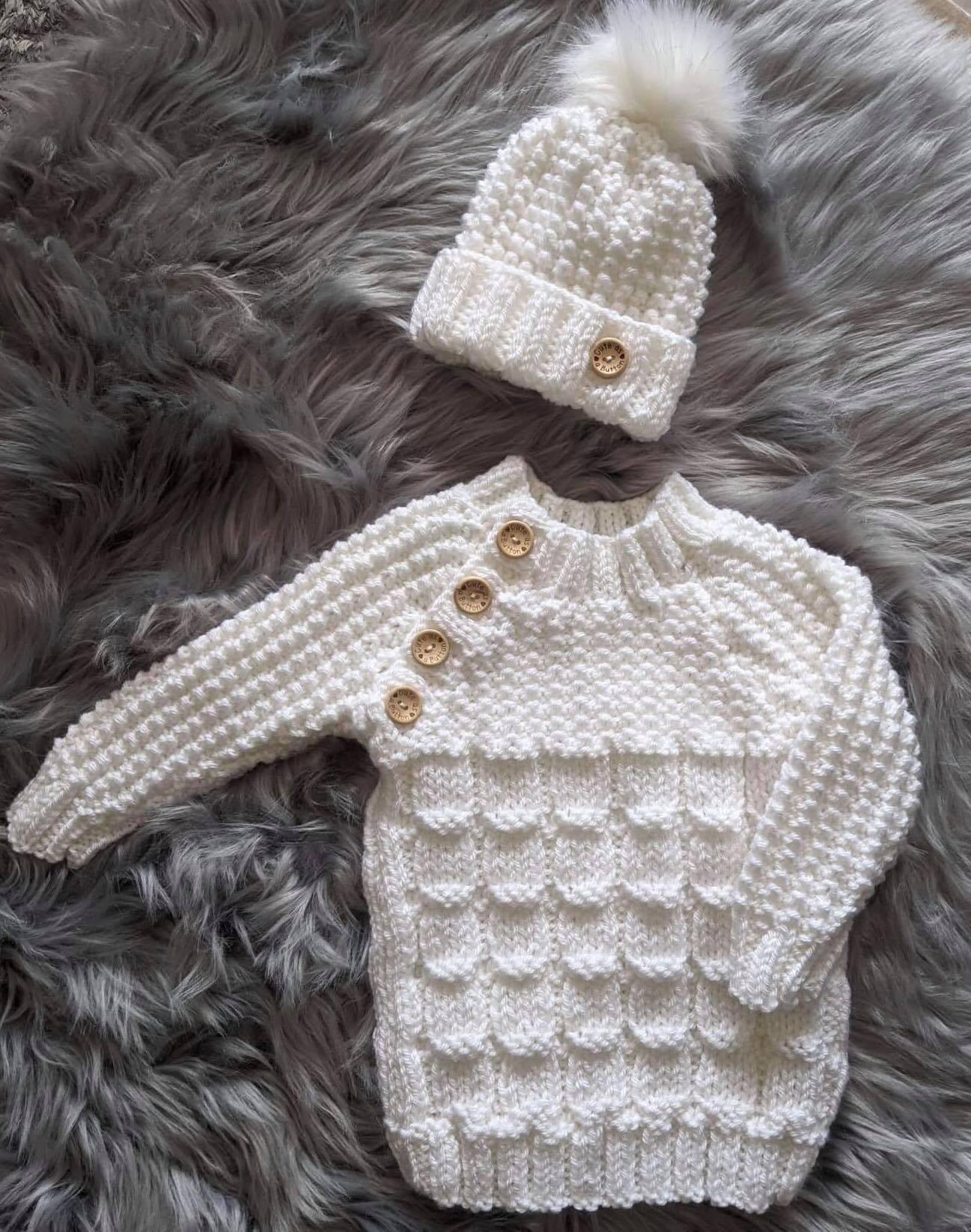 "Kinghorn" Chunky Knit Pattern