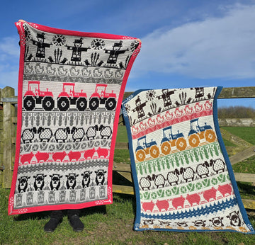 Harmony Farm Mosaic Blanket