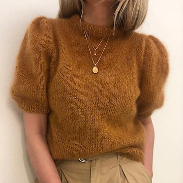 Maipuffbluse kid silk