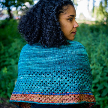 Young Peacock Shawl