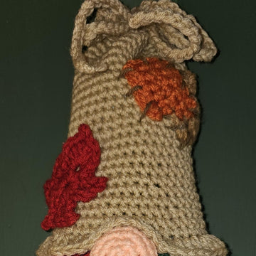 Autumn Gnome  Bag Holder