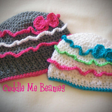 Ruffle Me Up Beanie