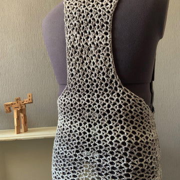 Zig Mesh Muscle Top