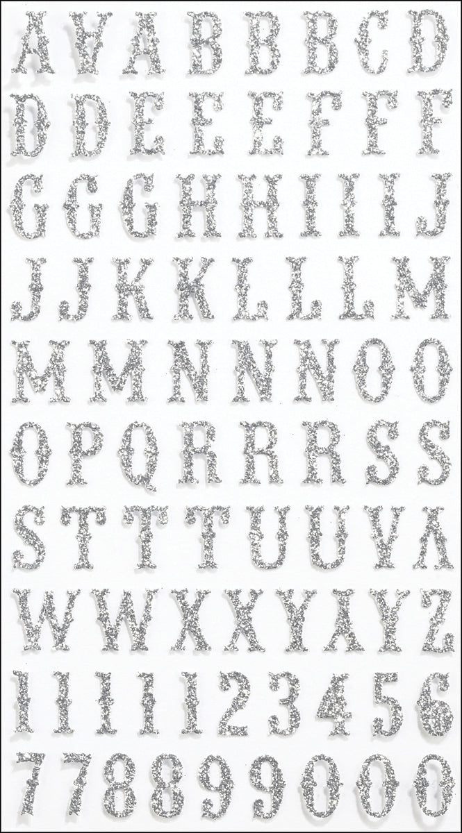 Sticko Alphabet Stickers - Carnival