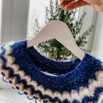 Deep Ocean colorwork sweater