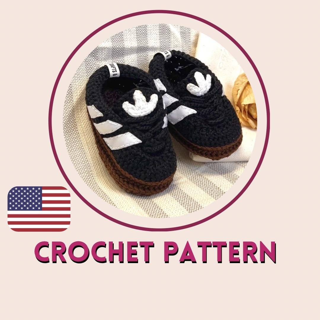 DIY baby shoes sneakers booties „Adidas Sambas“