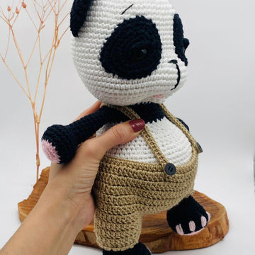 Baby Panda Amigurumi  and Panda Rattle