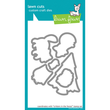 Lawn Fawn Lawn Cuts Custom Craft Die - Critter In The Forest