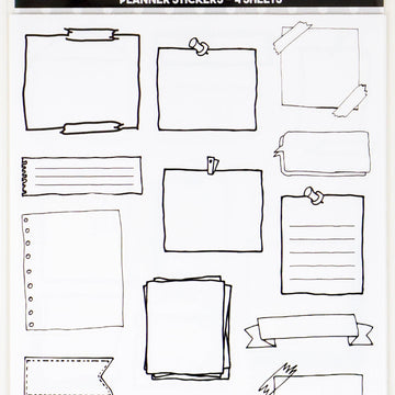 Oh, Hello Co. Oh Hello Planner Stickers 4 Sheets - Bullet Journal