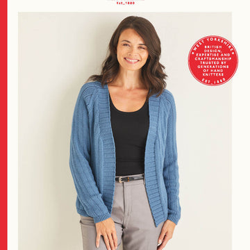Ladies Cardigan in Sirdar No.1 DK - 10094 - Leaflet