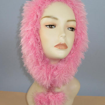Faux Fun Fur Bonnet