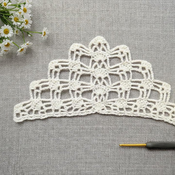 Crochet Bandana/Shawl Pattern/Chart #25