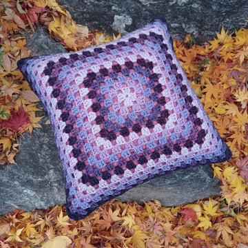 Blueberries Bouquet Granny Cushion
