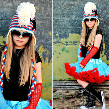 Skull and Crossbones Retro Punk Hat