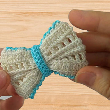 Crochet Bow Pdf + Video Tutorial