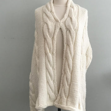Ariel Cable Wrap Shawl