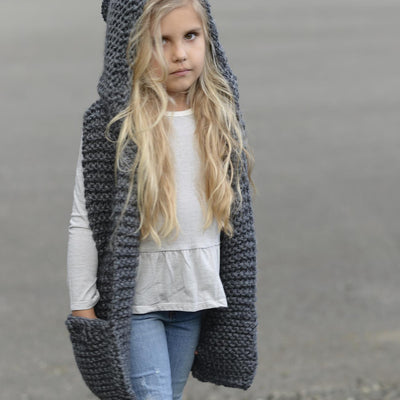 Hooded Scarf Knitting Patterns