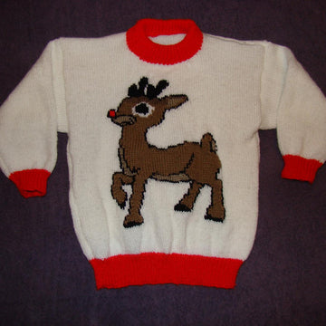 Christmas Rudolph Reindeer Jumper #1